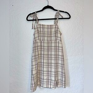 Hollister Plaid Dress